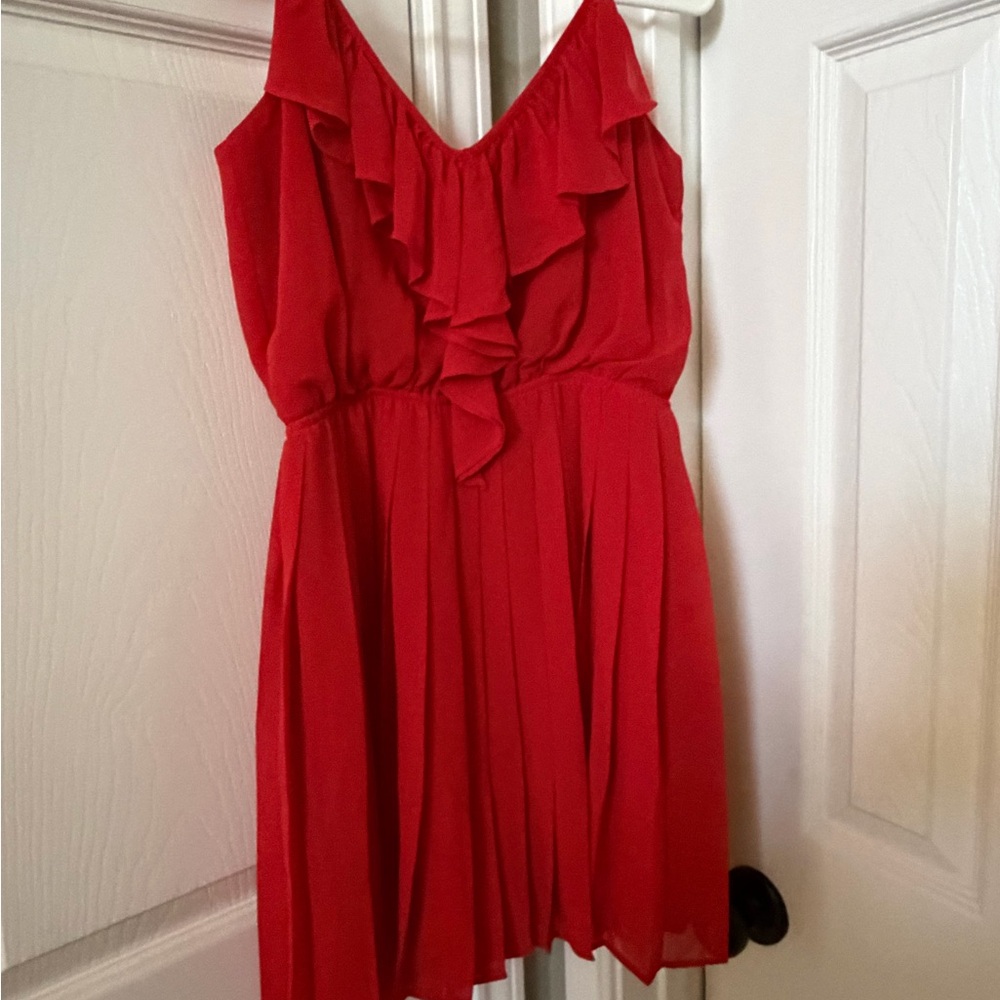 BCBGeneration Vibrant Red Mini Dress